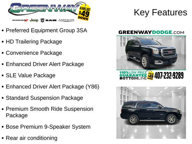 2018 GMC Yukon SLE