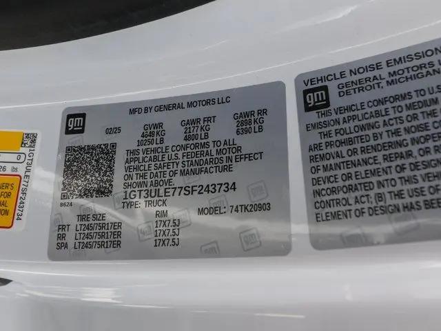 2025 GMC Sierra 2500HD 4WD Regular Cab Long Bed Pro
