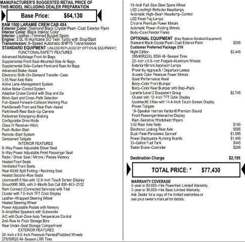 2026 RAM Ram 1500 RAM 1500 LARAMIE CREW CAB 4X4 57 BOX 2026 RAM Ram 1500 RAM 1500 LARAMIE CREW CAB 4X4 57 BOX
