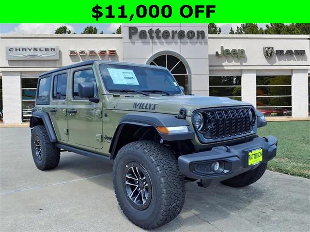 2025 Jeep Wrangler WRANGLER 4-DOOR WILLYS 2025 Jeep Wrangler WRANGLER 4-DOOR WILLYS