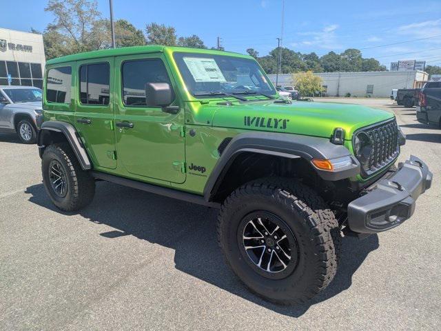 2025 Jeep Wrangler WRANGLER 4-DOOR WILLYS 2025 Jeep Wrangler WRANGLER 4-DOOR WILLYS