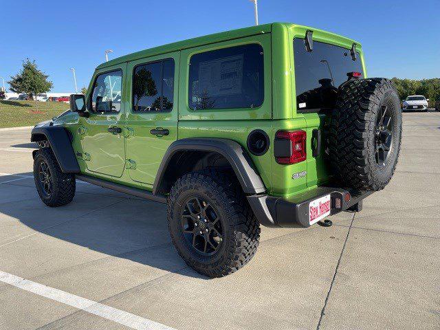 2025 Jeep Wrangler WRANGLER 4-DOOR WILLYS 2025 Jeep Wrangler WRANGLER 4-DOOR WILLYS