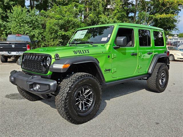 2025 Jeep Wrangler WRANGLER 4-DOOR WILLYS 2025 Jeep Wrangler WRANGLER 4-DOOR WILLYS