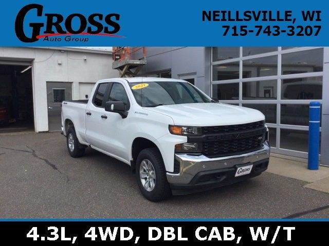 2021 Chevrolet Silverado 1500 4WD Double Cab Standard Bed WT