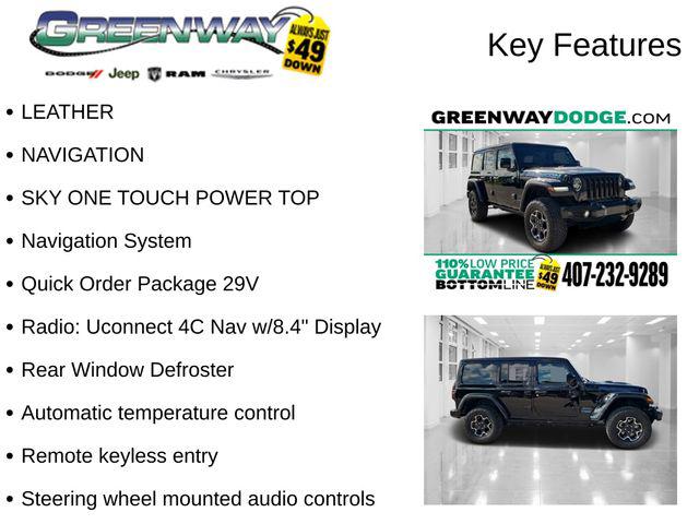 2022 Jeep Wrangler 4xe Unlimited Rubicon 4x4