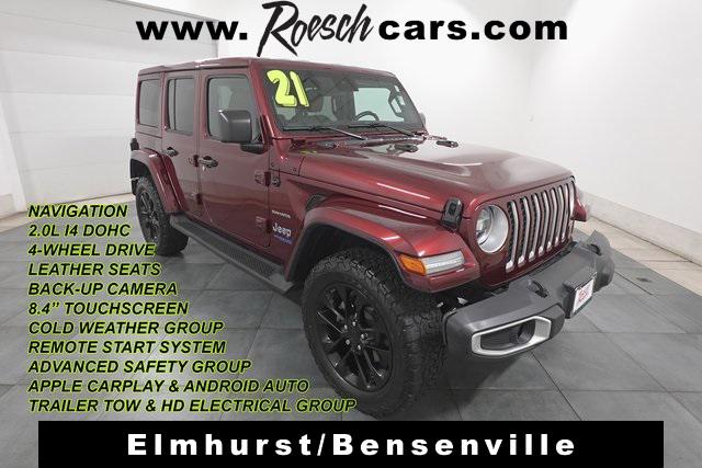 2021 Jeep Wrangler 4xe Unlimited Sahara 4x4