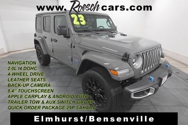 2023 Jeep Wrangler 4xe Sahara 4x4