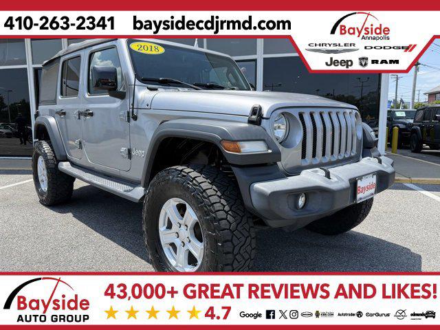 2018 Jeep Wrangler Unlimited Sport S 4x4
