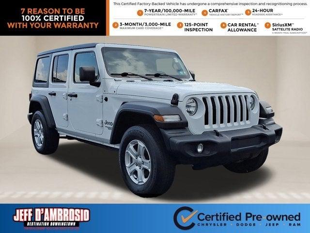 2020 Jeep Wrangler Unlimited Sport S 4X4