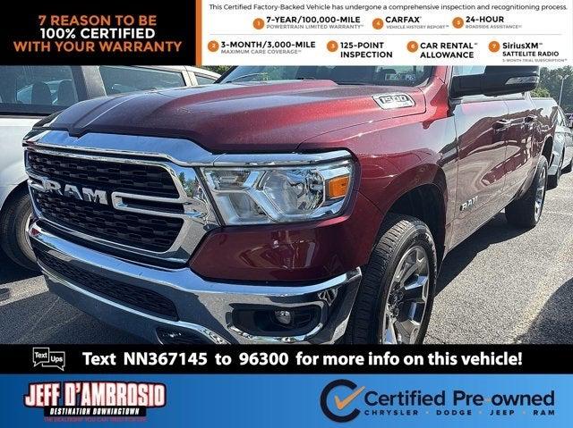 2022 RAM 1500 Big Horn Crew Cab 4x4 57 Box