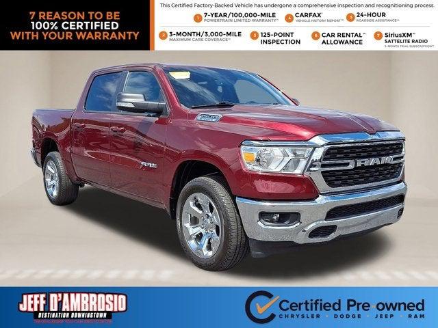 2022 RAM 1500 Big Horn Crew Cab 4x4 57 Box