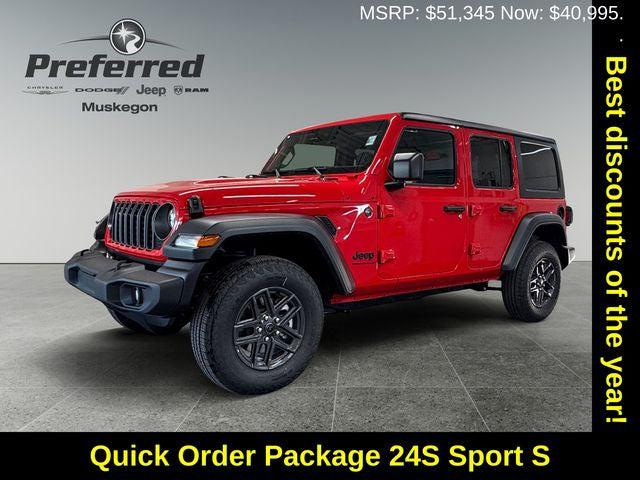 2025 Jeep Wrangler WRANGLER 4-DOOR SPORT S 2025 Jeep Wrangler WRANGLER 4-DOOR SPORT S
