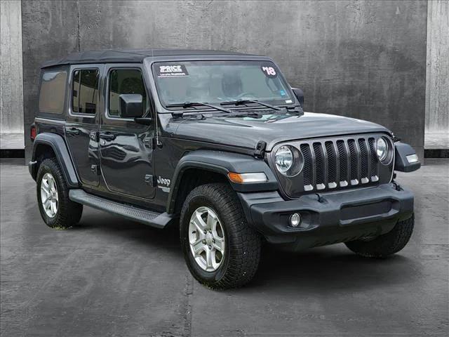2018 Jeep Wrangler Unlimited Sport S 4x4