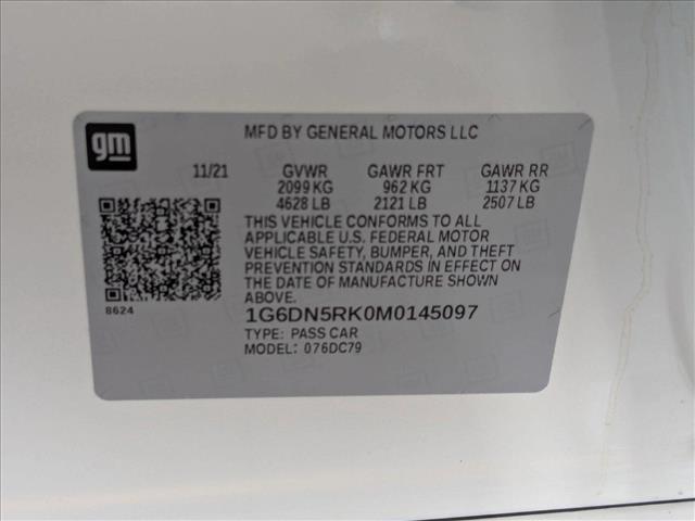 Used 2021 Cadillac CT5 Premium Luxury Rear Wheel Drive Sedan