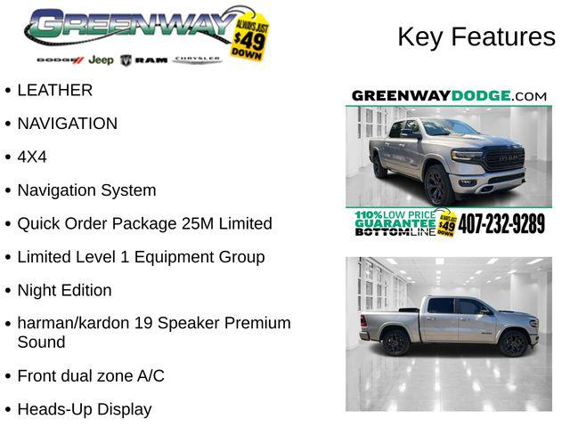 2022 RAM 1500 Limited Crew Cab 4x4 57 Box