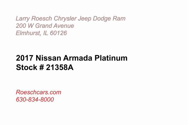 2017 Nissan Armada Platinum