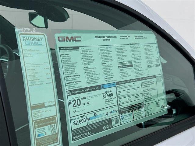 2025 GMC Canyon 2WD Elevation