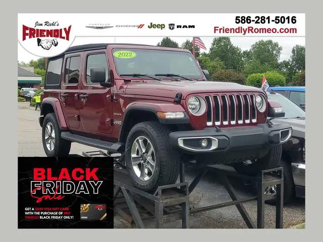 2022 Jeep Wrangler Unlimited Sahara 4x4
