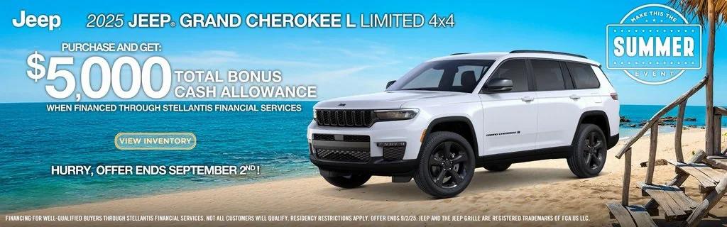 2025 Jeep Grand Cherokee GRAND CHEROKEE LAREDO X 4X4