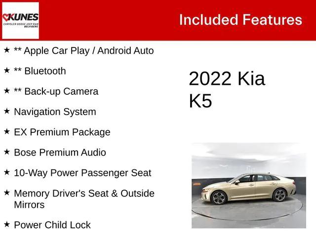 2022 Kia K5 EX 2022 Kia K5 EX