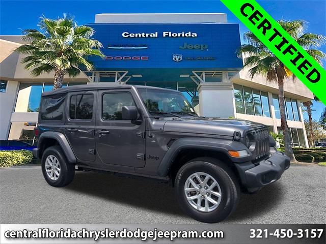 2023 Jeep Wrangler 4-Door Sport S 4x4