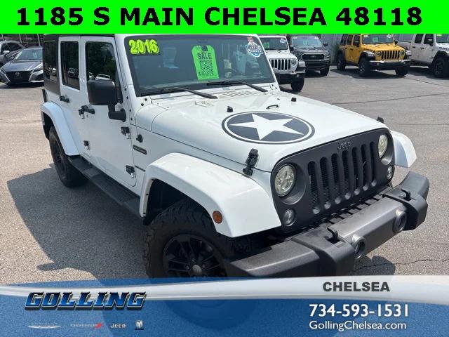 2016 Jeep Wrangler Unlimited Freedom