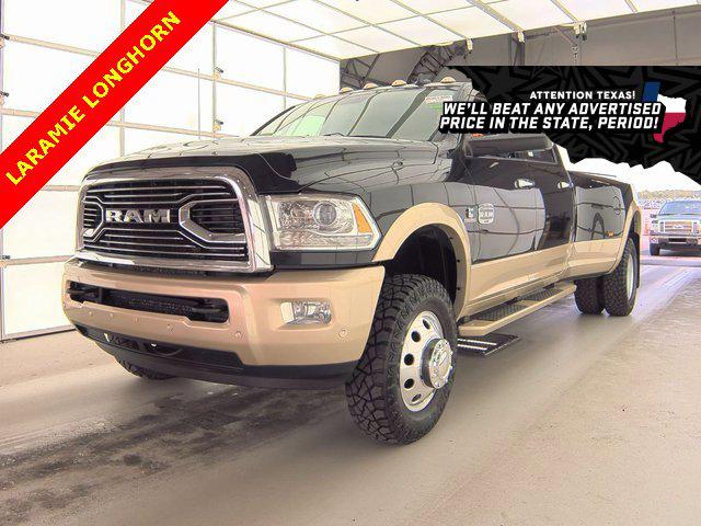 2017 RAM 3500 Laramie Longhorn Crew Cab 4x4 8 Box