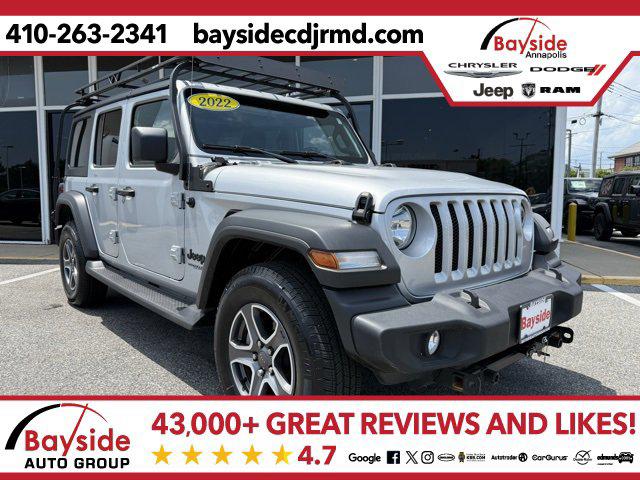 2022 Jeep Wrangler Unlimited Sport S 4x4