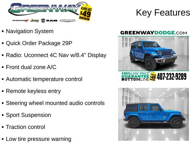 2022 Jeep Wrangler 4xe Unlimited Sahara 4x4