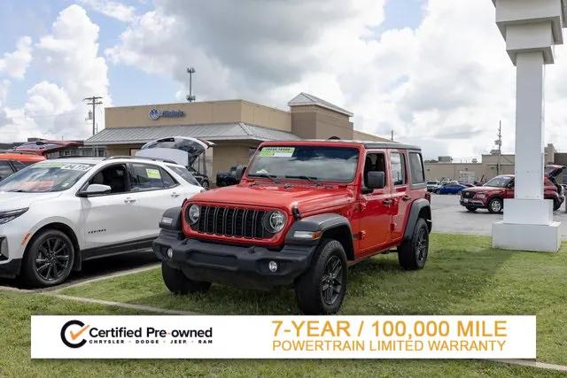 2024 Jeep Wrangler 4-Door Sport S 4x4 2024 Jeep Wrangler 4-Door Sport S 4x4