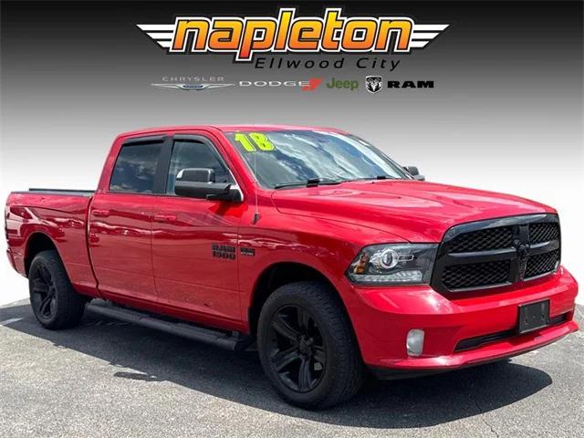 2018 RAM 1500 Night Crew Cab 4x4 64 Box