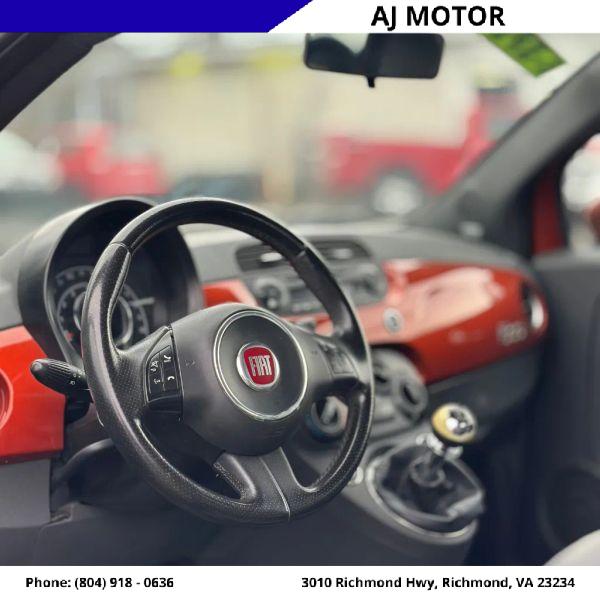 2012 Fiat 500 Sport