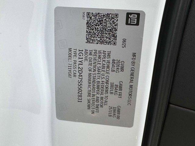 2025 Chevrolet Corvette E-Ray RWD Coupe 2LZ