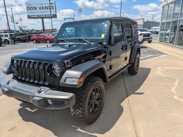 2021 Jeep Wrangler Unlimited Willys 4x4 2021 Jeep Wrangler Unlimited Willys 4x4