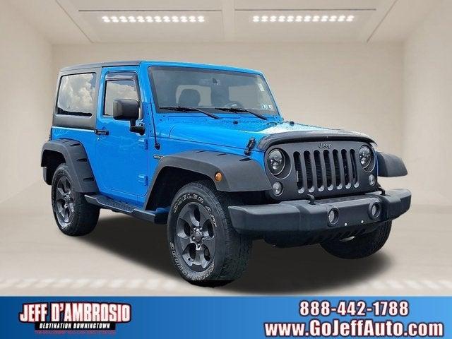 2017 Jeep Wrangler Freedom 4x4
