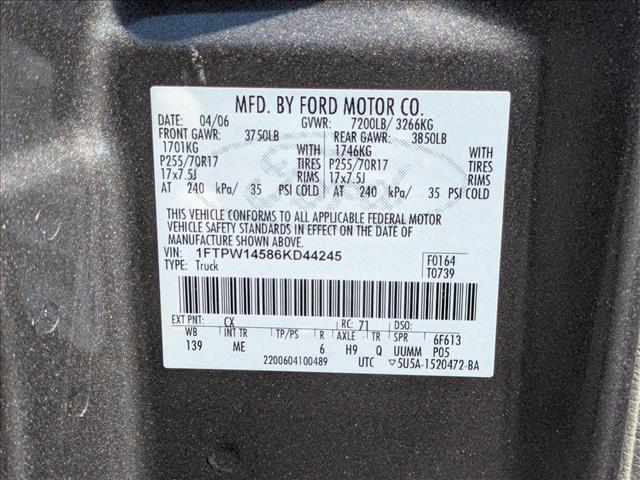 Used 2006 Ford F-150 XLT Four Wheel Drive Crew Cab