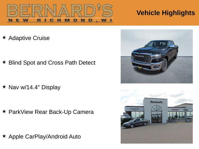 2026 RAM Ram 1500 RAM 1500 LARAMIE CREW CAB 4X4 57 BOX