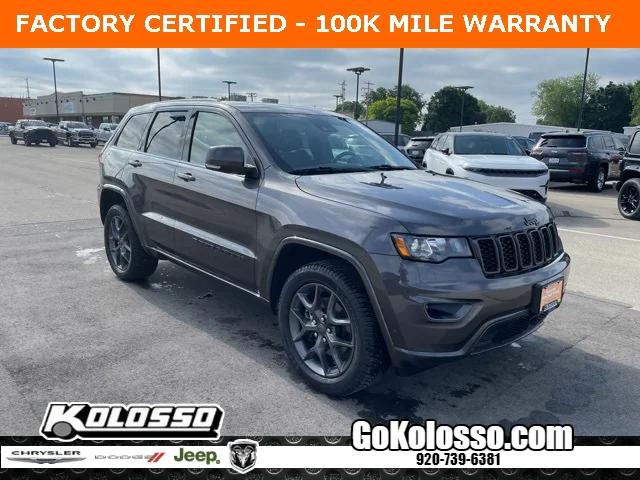 2021 Jeep Grand Cherokee 80th Anniversary 4X4