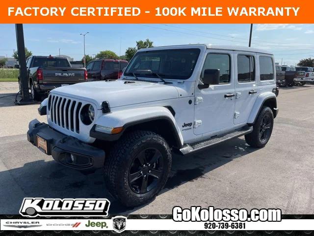 2022 Jeep Wrangler Unlimited Sahara Altitude 4x4