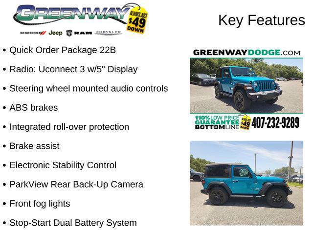 2020 Jeep Wrangler Sport 4X4