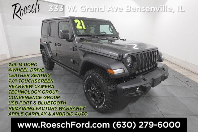 2021 Jeep Wrangler Unlimited Willys 4x4