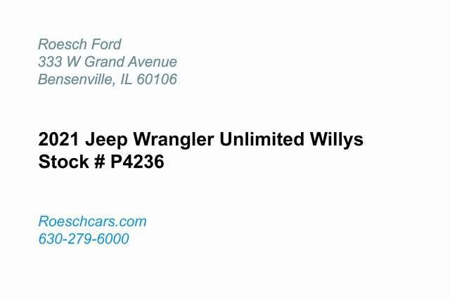 2021 Jeep Wrangler Unlimited Willys 4x4