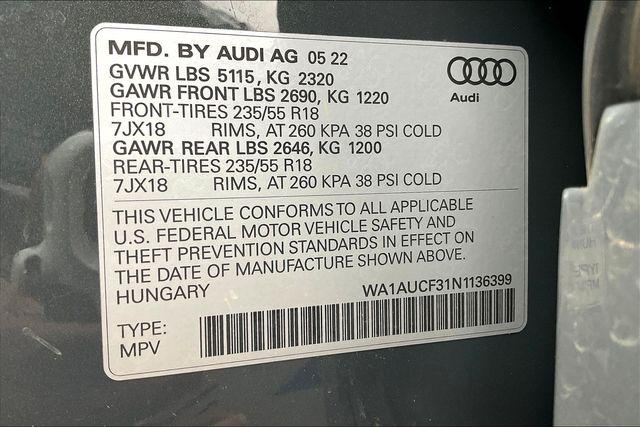Used 2022 Audi Q3 For Sale in OLIVE BRANCH, MS