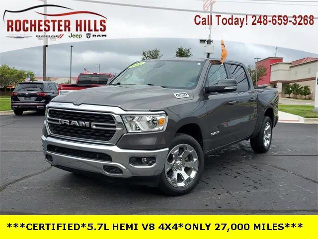 2022 RAM 1500 Big Horn Crew Cab 4x4 57 Box