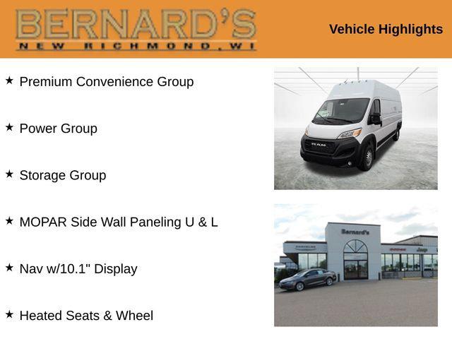 2026 RAM Ram ProMaster RAM PROMASTER 3500 TRADESMAN CARGO VAN SUPER HIGH ROOF 159 WB 