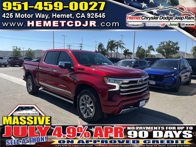2022 Chevrolet Silverado 1500 4WD Crew Cab Short Bed High Country