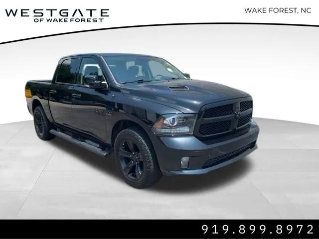 2017 RAM 1500 Night Crew Cab 4x4 57 Box