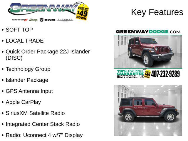 2021 Jeep Wrangler Unlimited Islander 4x4