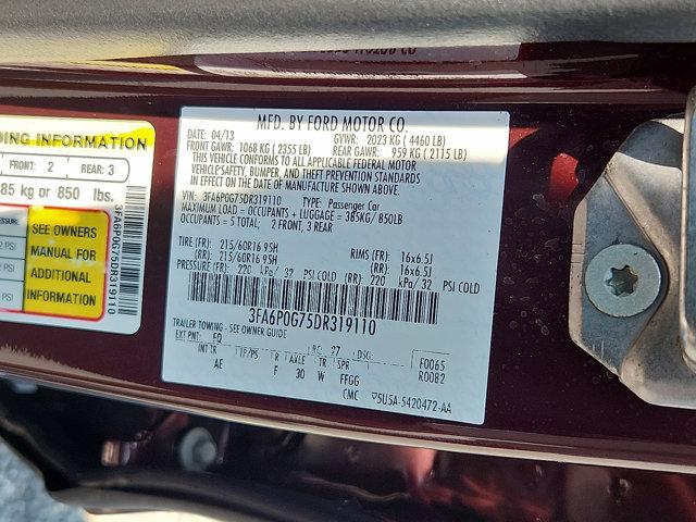 2013 Ford Fusion S