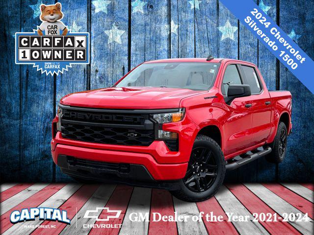 2024 Chevrolet Silverado 1500 2WD Crew Cab Short Bed Custom